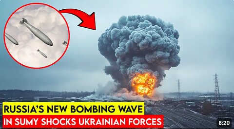 CLEANOUT UNDERGROUND - Russia’s 7 FAB-500 Strikes Hit Ukrainian Positions in Sumy!