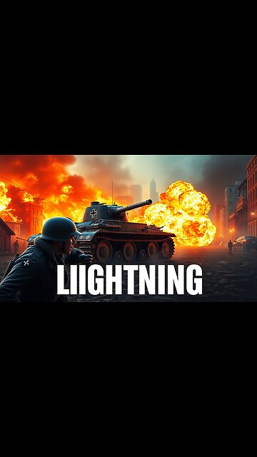 WWII in 60 Seconds – Episode 2: Blitzkrieg: Hitler’s Lightning War