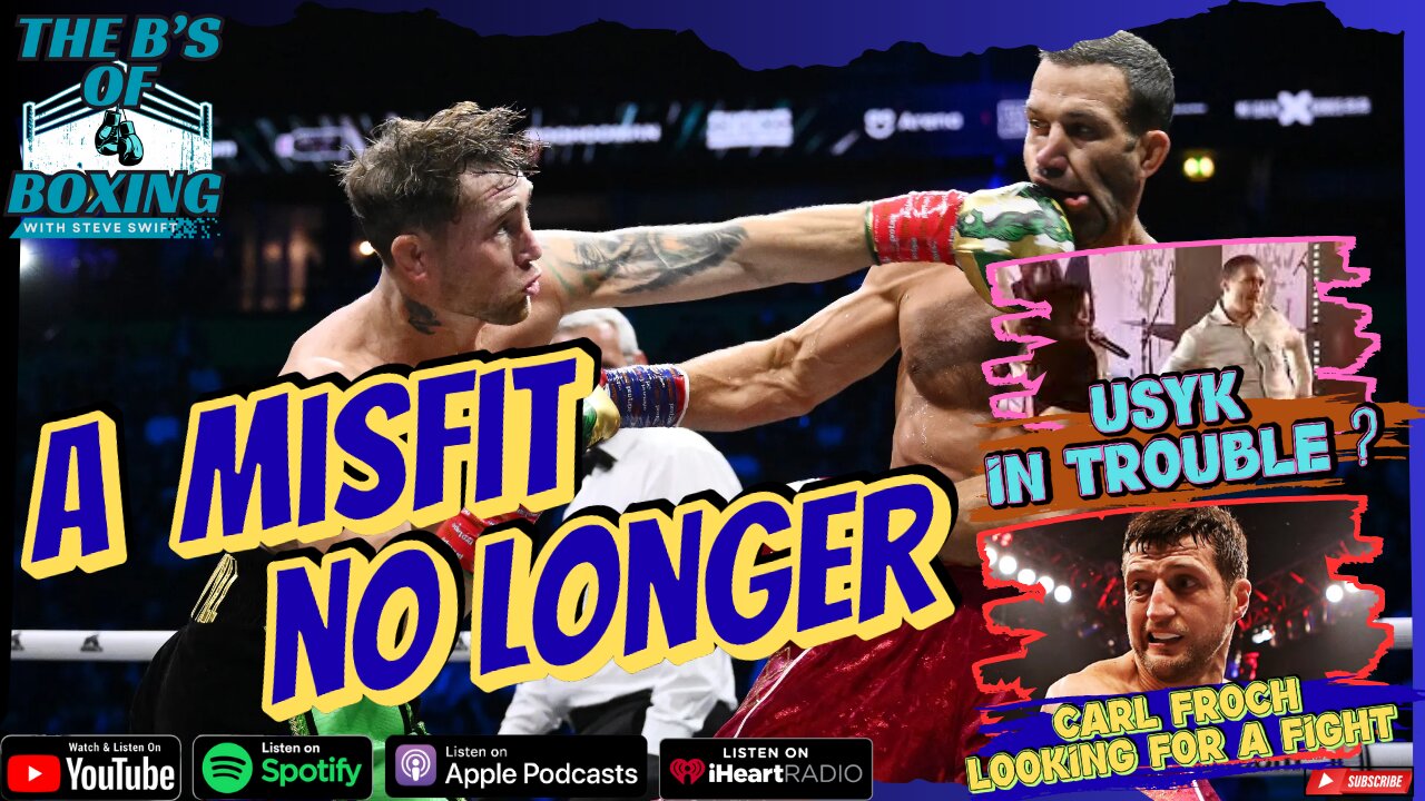 The B's of Boxing - A Misfit No Longer
