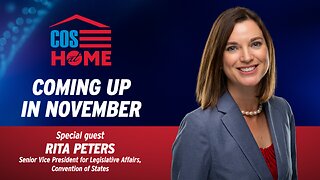 REWATCH: COS at Home with Rita Peters (November 2025)