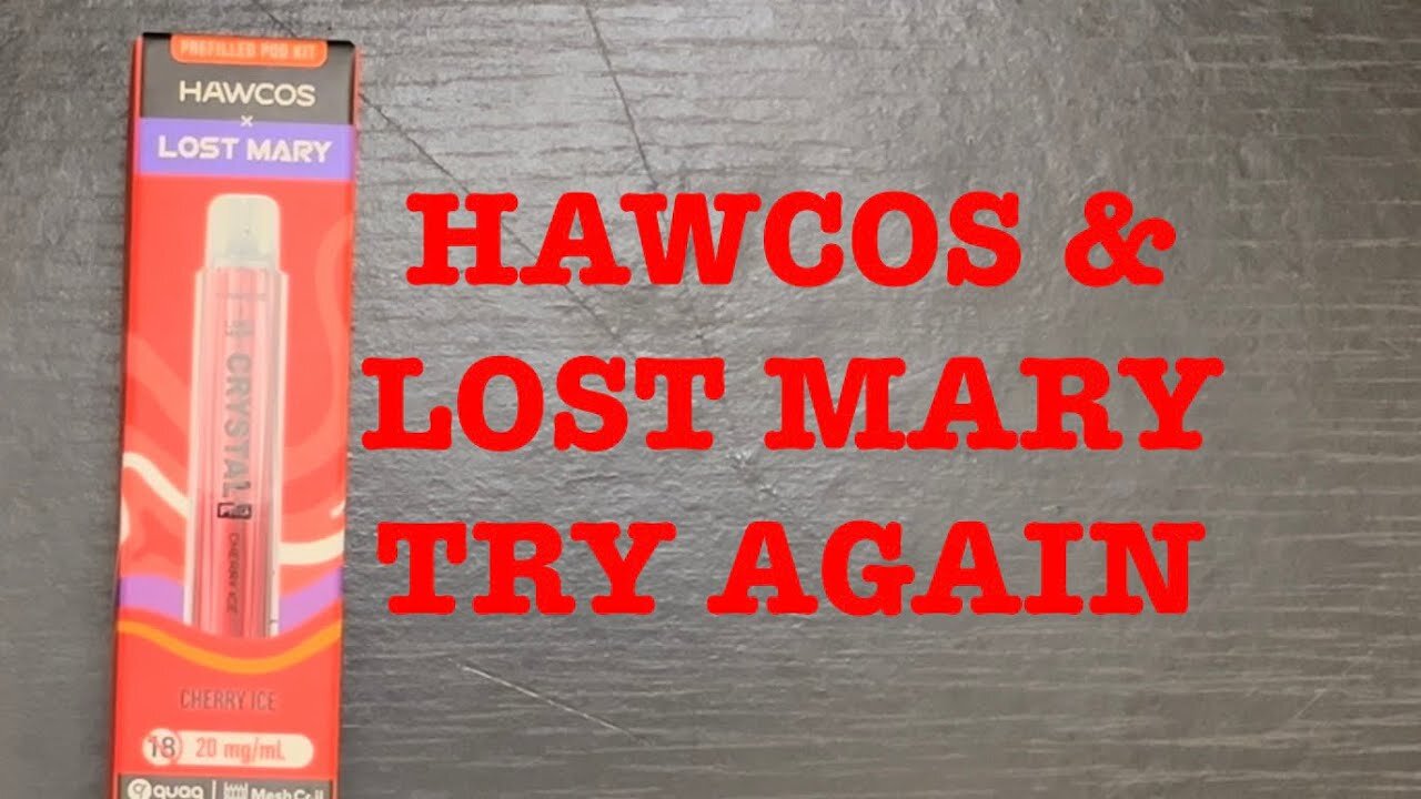 HAWCOS X Lost Mary Pod Kit: Unboxing & Review