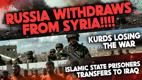 RUSSIA WITHDRAWS FROM SYRIA!!!