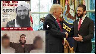 Breaking Video! Trump Meets With The Global Head of Al-Qaeda, Ahmed Al-Sharaa The Tyrannical