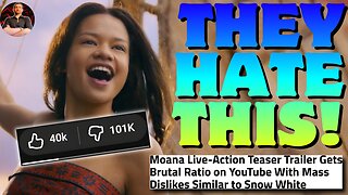 Fans REJECT Lazy Live Action Moana Remake Trailer For Awful CGI!