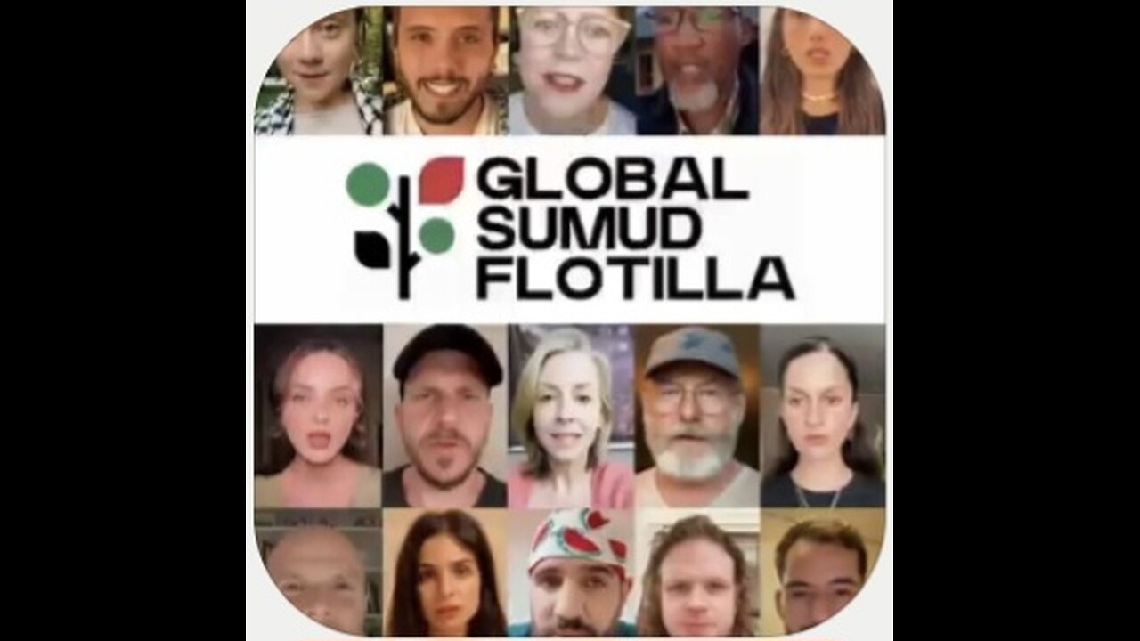 Global Sumud Flotilla f rOn August 31 st we are launching from Spain the biggest attempt ever to break the illegal Israeli siege over Gaza