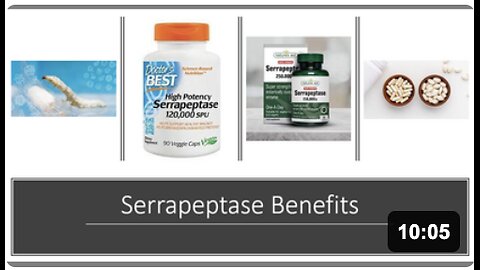 Serrapeptase Clot Disolving Enzyme Benefits