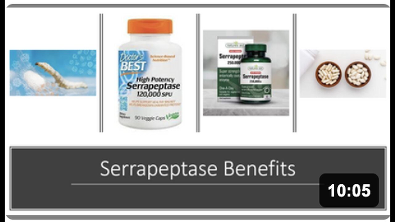 Serrapeptase Clot Disolving Enzyme Benefits