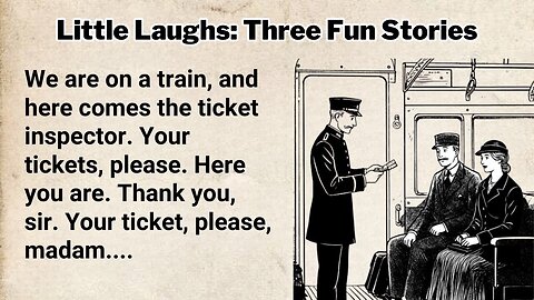 Three Fun Stories ⭐ Learn English Through Stories Level 1 | Improve your English | ESL