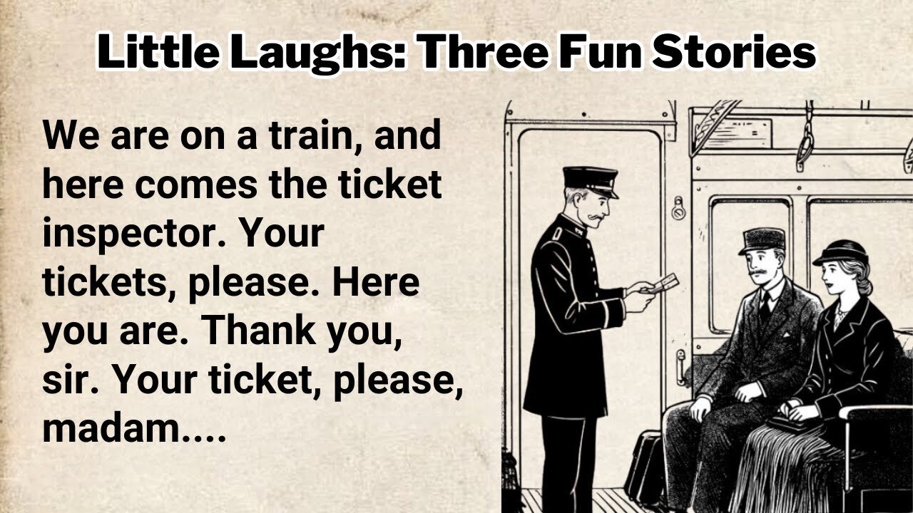 Three Fun Stories ⭐ Learn English Through Stories Level 1 | Improve your English | ESL