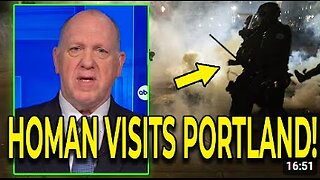 Dems Fume- Portland Protesters Clash With Federal Agents - Ambush Journalist!