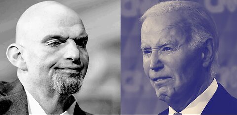 Biden's Mental Decline VS John Fetterman's & The Lies From The Media