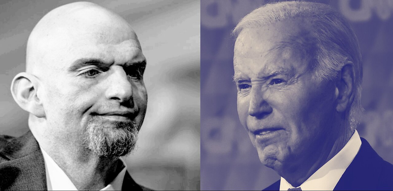 Biden's Mental Decline VS John Fetterman's & The Lies From The Media