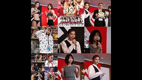 (日本語の音高練習)。Knock Out 2022 vol2:ぱんちゃん璃奈対喜多村美紀。