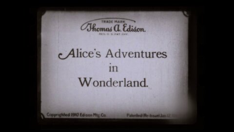 Alice's Adventures in Wonderland (1910) – Silent Film by Edwin S. Porter