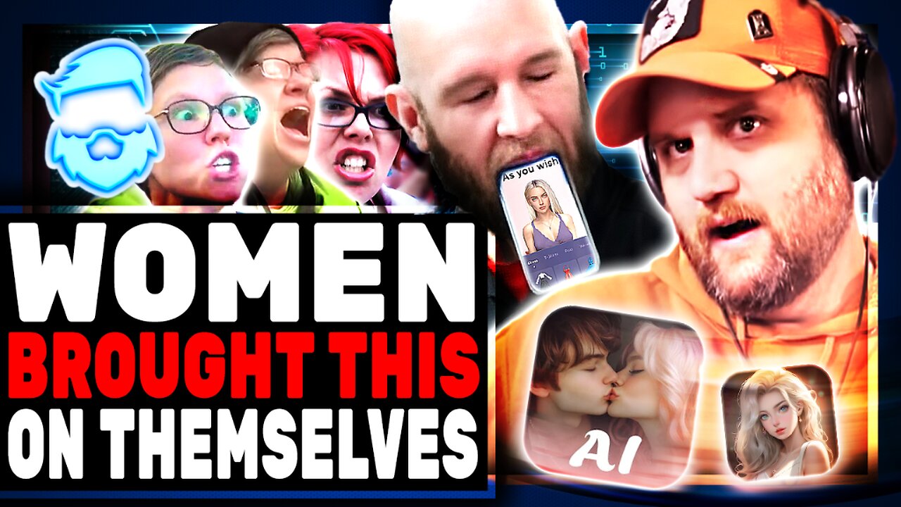 Man Leaves FEMINIST Girlfriend For AI! Society Is COOKED & Woke Women Caused It!