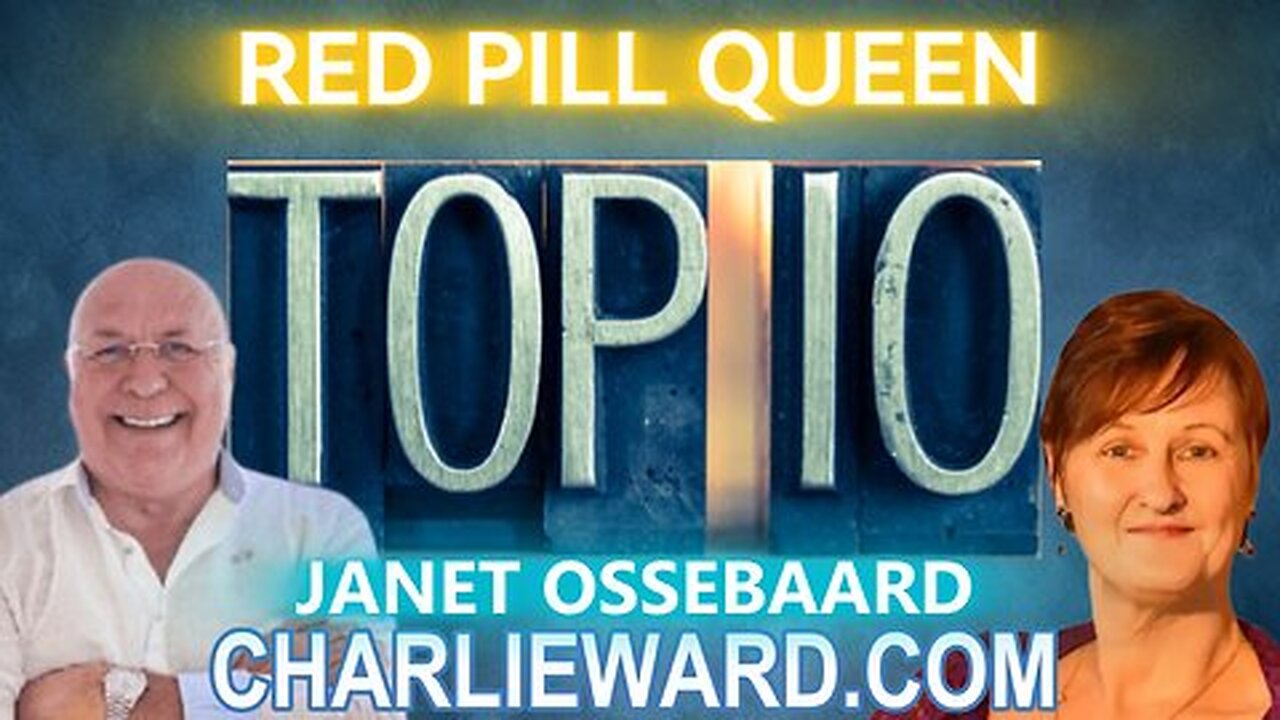 RED PILL QUEEN JANET OSSEBAARD TALKS WITH CHARLIE WARD ( RE RUN )