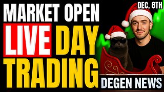 Live Trading Market Open, New Highs & The Week Ahead