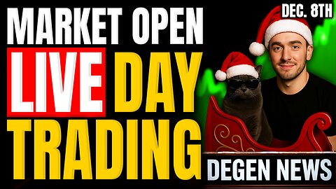 Live Trading Market Open, New Highs & The Week Ahead