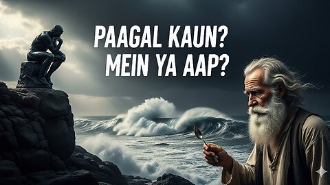 यह कहानी दिमाग के हर ताले को तोड़ देगी | कौन है असली पागल? | आर्यन और उस महात्मा की कहानी