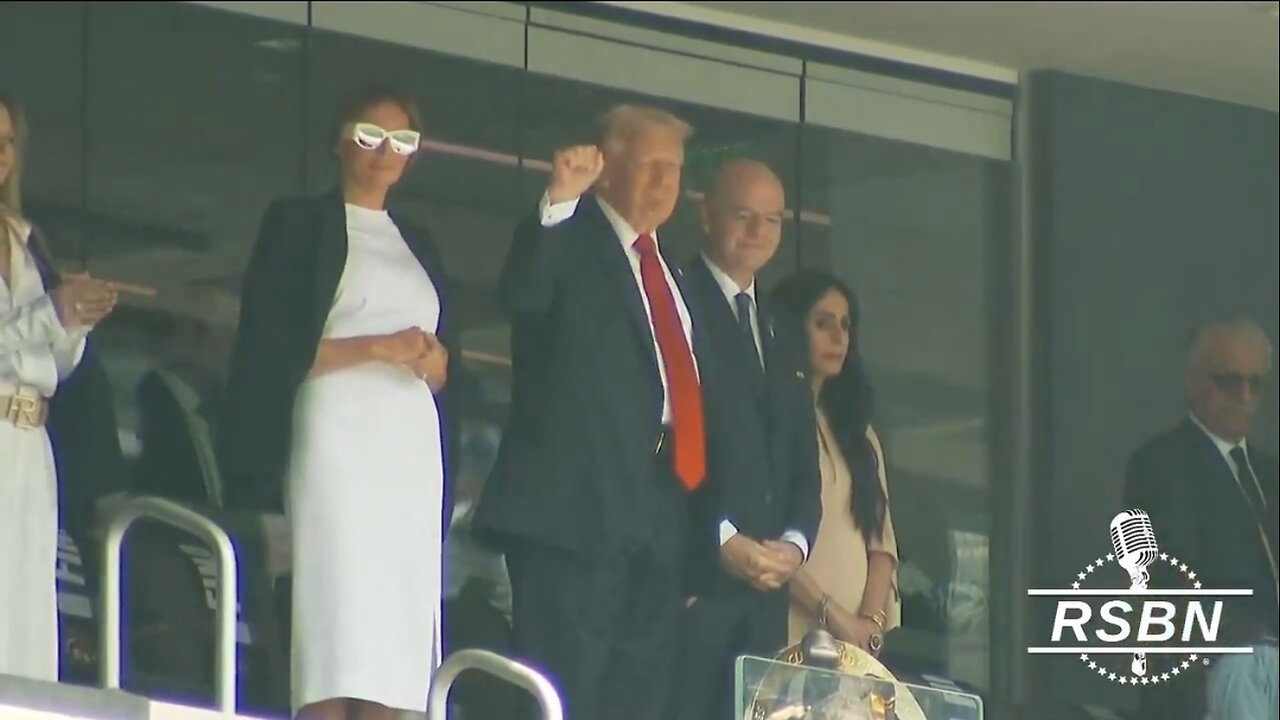 Trump Gets A LOUD Reception At FIFA World Cup Final
