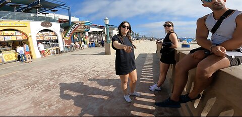 San Diego: Preaching At Mission Beach Boardwalk, Praying For An Earnest Young Man, Ministering to Jews, Preaching Jesus And Warning Of The Soon Judgment To Fall