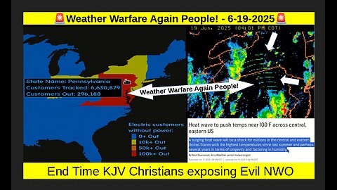 Weather Warfare Again People! - 6-19-2025