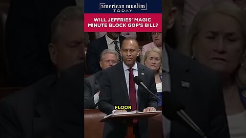 Will Jeffries magic minute block GOP's bill.