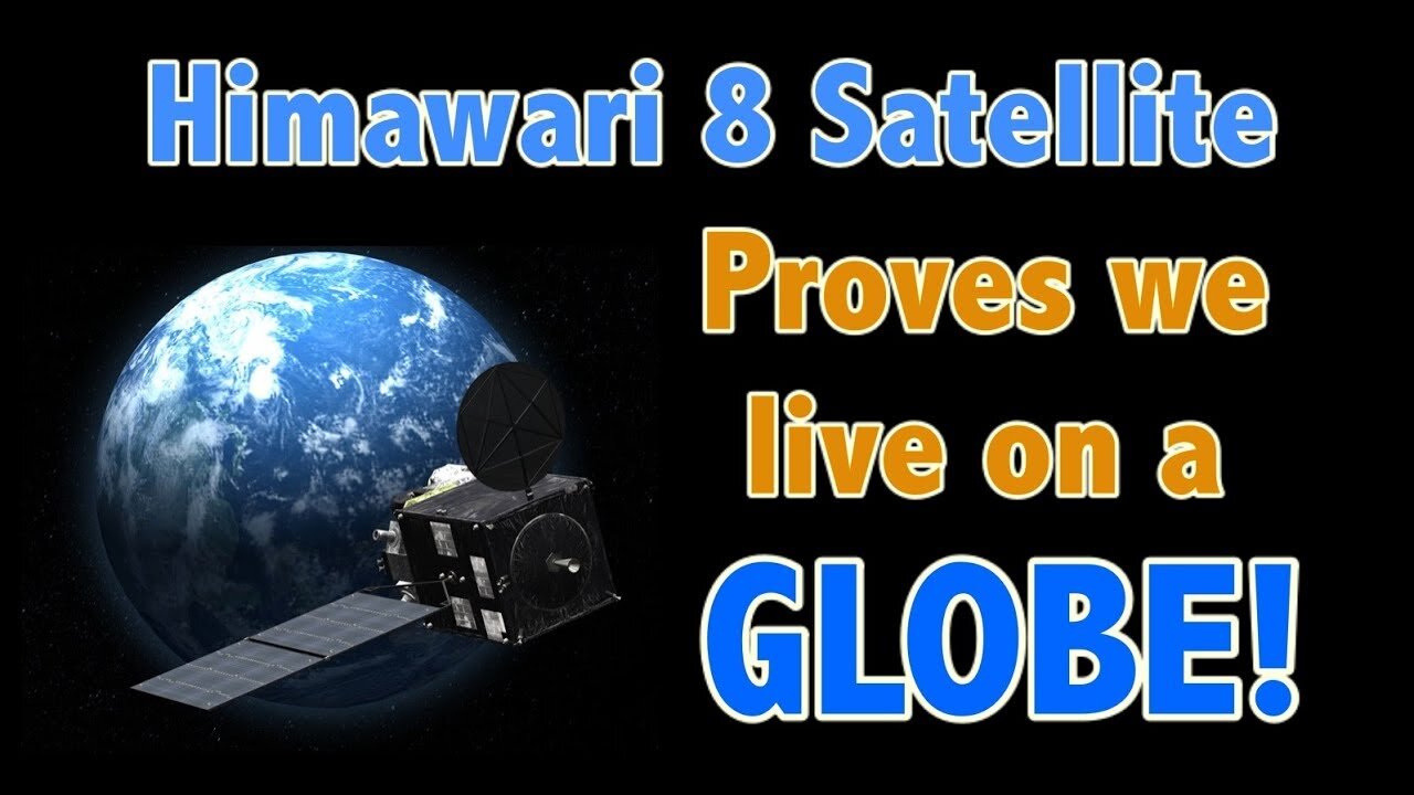 The Himawari 8 Satellite proves we live on a globe!