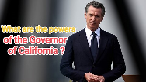 Gavin Newsome | governor of California