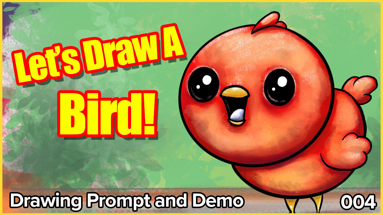 004-Lets Draw A Bird