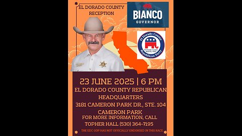 Sheriff JEFF LEIKAUF endorses Sheriff CHAD BIANCO for CA State Gov