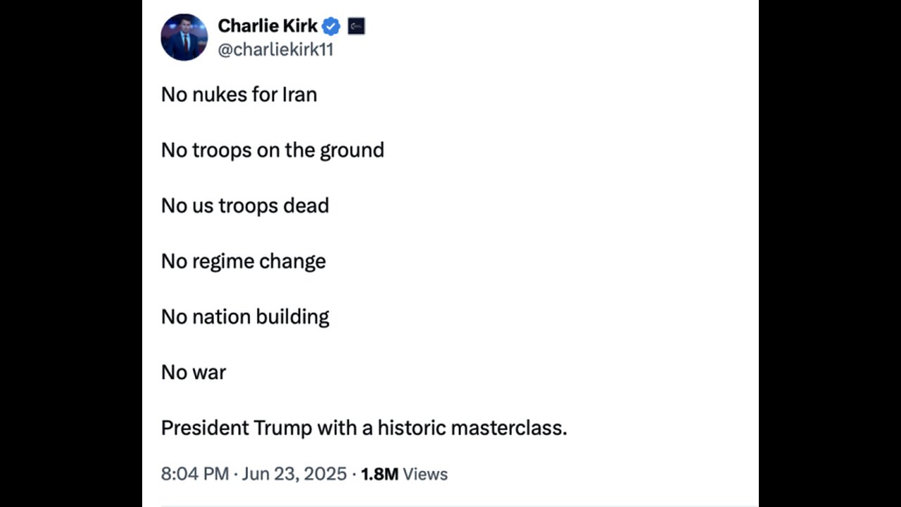 Truth. B-2 ირანული ოპერაციიდან დაბრუნდა. ტრამპმა ირან-ისრაელის ომი მოიგო. 24. 06. 2025