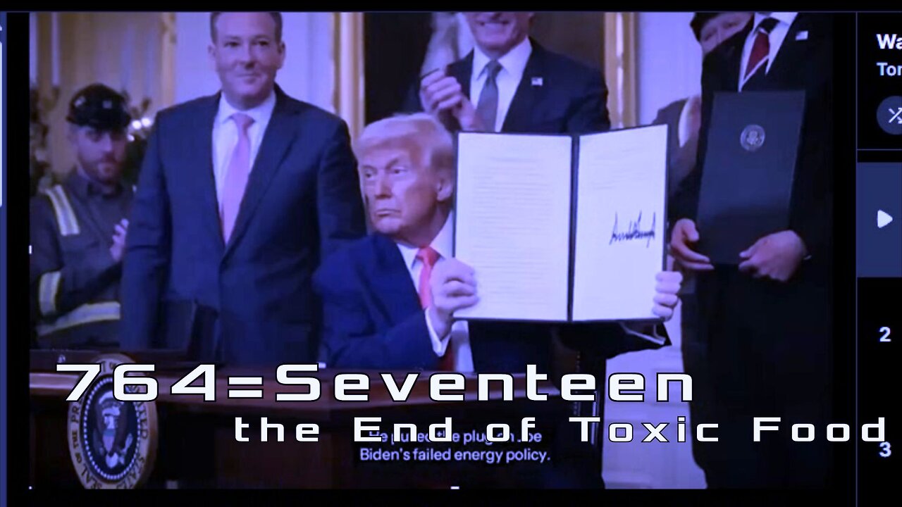 764=Seventeen. End of Toxic Food