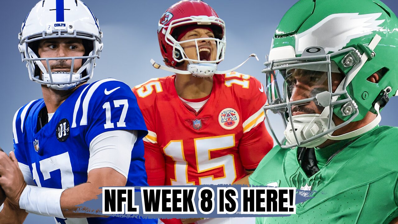 NFL Week 8 Predictions and Preview | Plus The World Series is Set!