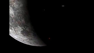 STARS THROUGH THE TRANSPARENT MOON - THE SPACE HOAX