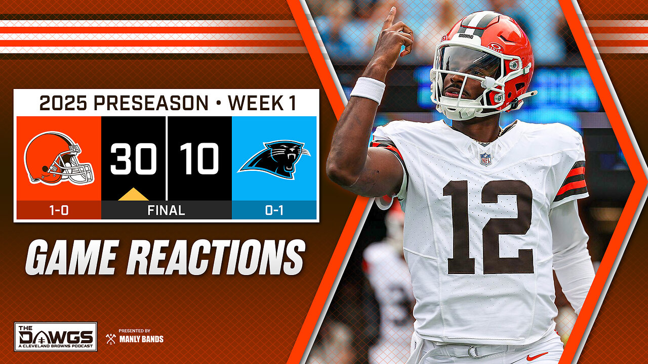 Browns at Panthers: Game Reactions - Shedeur Sanders Impresses in Rookie Debut