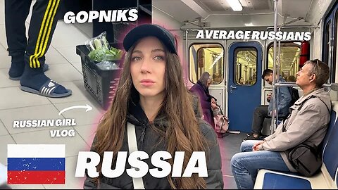 RUSSIAN DAY IN THE LIFE 🌸 Sakura in Moscow, local food market and more!