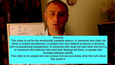 Understanding Satan's world prt 4 (being cautious around public)