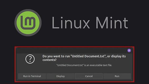 How to Fix Text Files Asking to Run in Terminal Instead of Opening in LINUX MINT