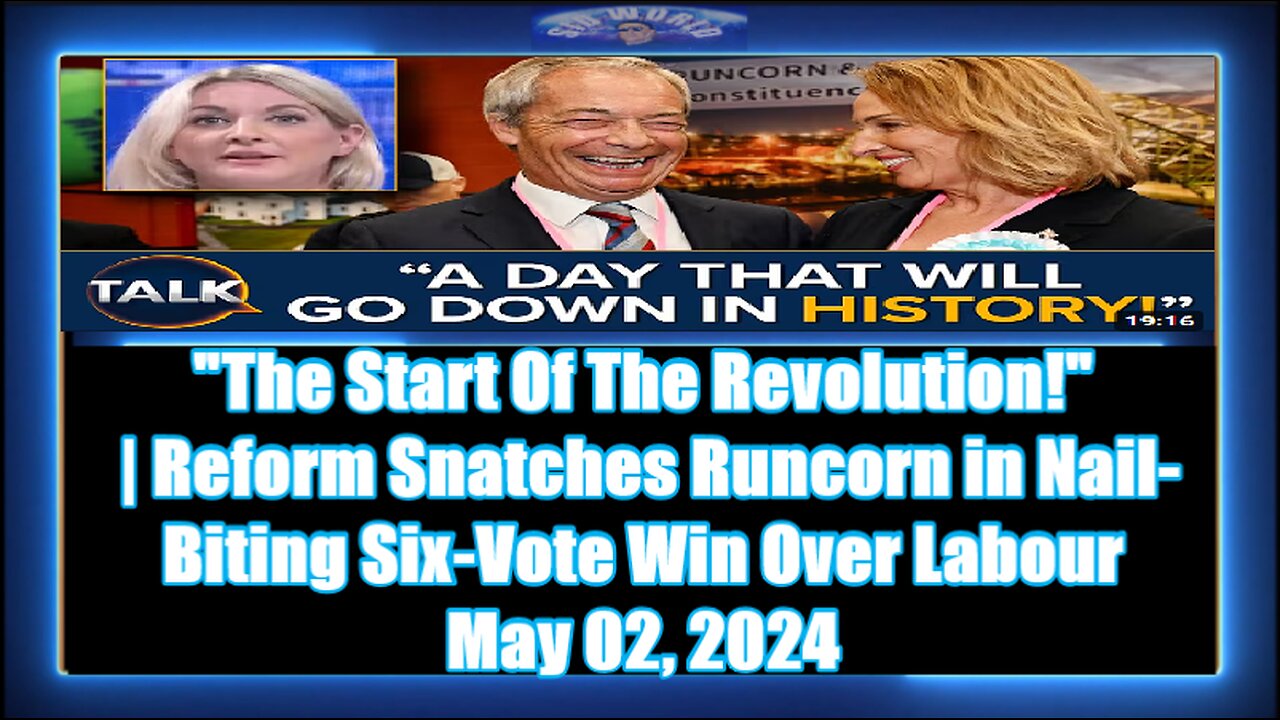 The Start Of The Revolution! Reform Snatches Runcorn in Nail-Biting Six-Vote Win Over Labour