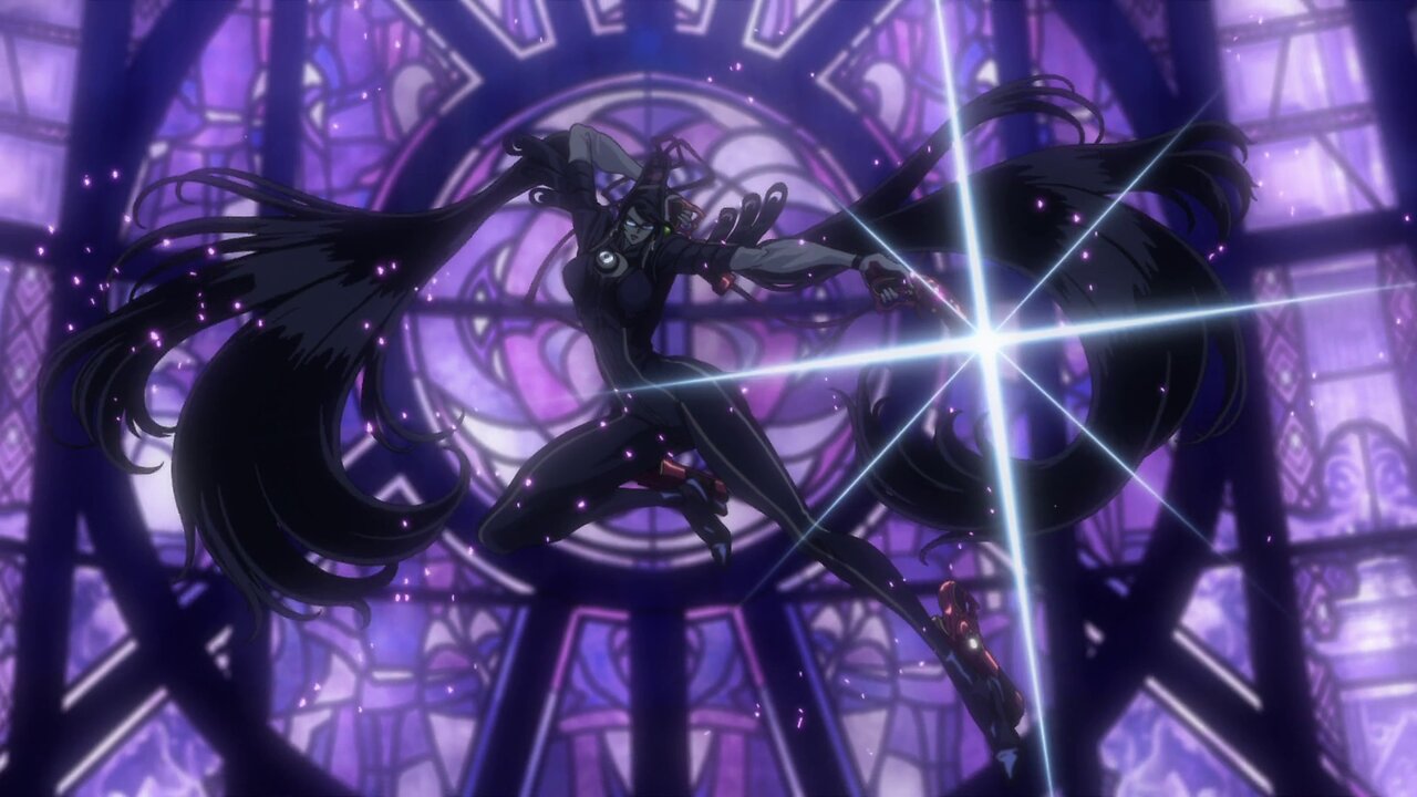 Bayonetta Bloody Fate 2013 - Having Fun With Her New Toys