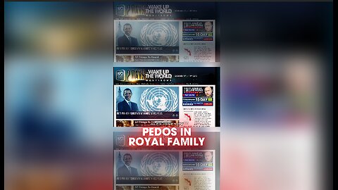 Alex Jones Was Warning About Pedos Inside Royal Family Since 2012 - 10/21/12