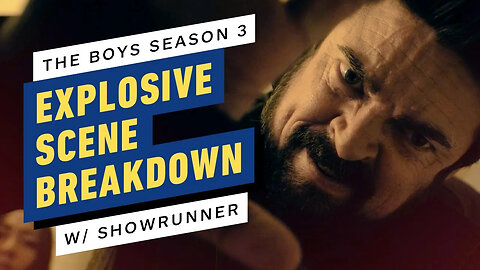 The Boys Season 3 - How That 'Explosive' Scene Was Made