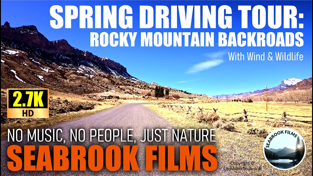 Spring Driving Tour Rocky Mountain Backroads