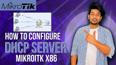 DHCP SERVER configuration on MikorTik | Windows XP Test Lab with VMware workstation