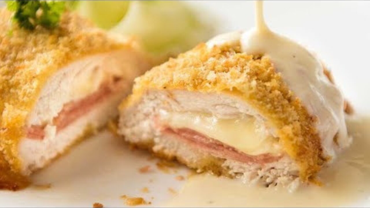 Chicken Cordon Bleu😋😋🤪🤪
