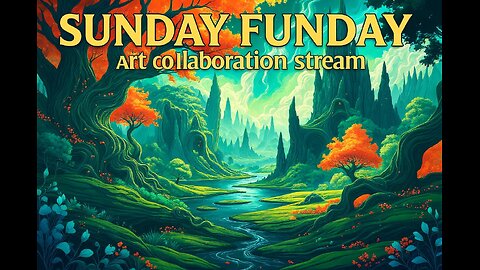 SUDNAY FUNDAY Art Collaboration Stream w/ CaptainTorr