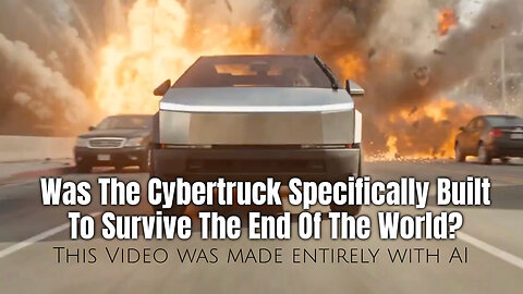 Was The Cybertruck Specifically Built To Survive The End Of The World?