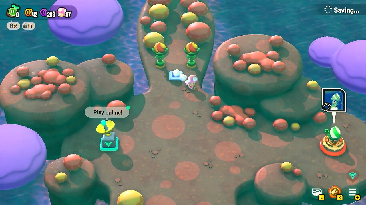 Super Mario Bros. Wonder (World 5 Fungi Mines)