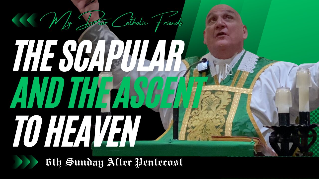 The Scapular and the Ascent to Heaven | 6th Sunday After Pentecost (2025)